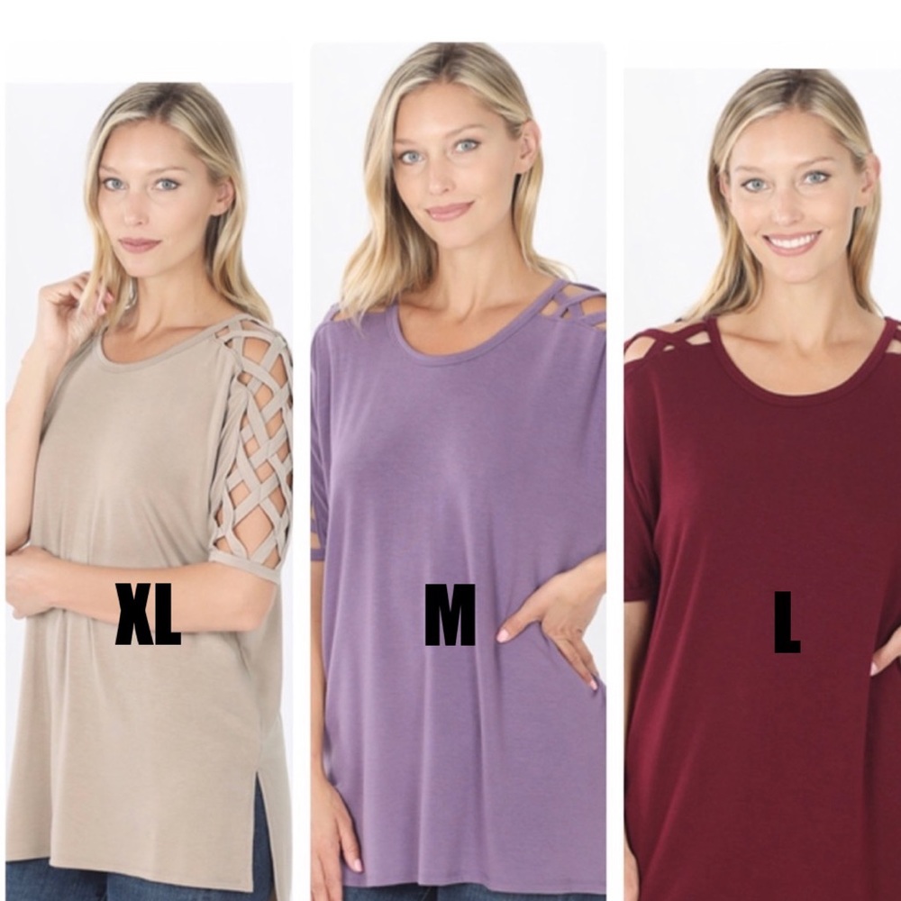 CrissCross Short Sleeve Top
